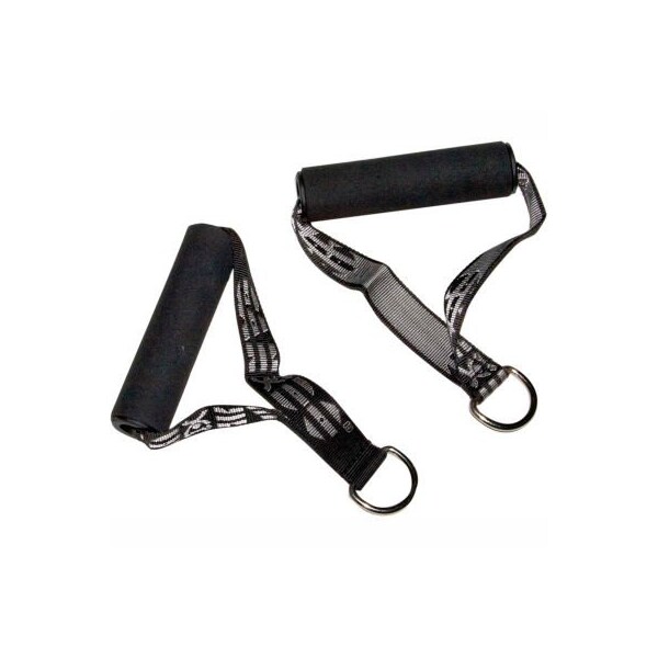 Fabrication Enterprises CanDo Exercise Band Handles with D-Ring, 50 Pairs 10-3220-50 - main